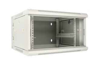 Extralink - szafka wisząca 19" 6U 600x600 AZH Szara