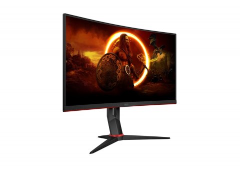 AOC G2 C27G2Z3/BK monitor komputerowy 68,6 cm (27") 1920 x 1080 px Full HD LED Czarny, Czerwony