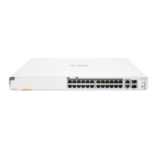 Aruba Instant On 1960 24G 20p Class4 4p Class6 PoE 2XGT 2SFP+ 370W Zarządzany L2+ Gigabit Ethernet (10/100/1000) Obsługa PoE 1U 