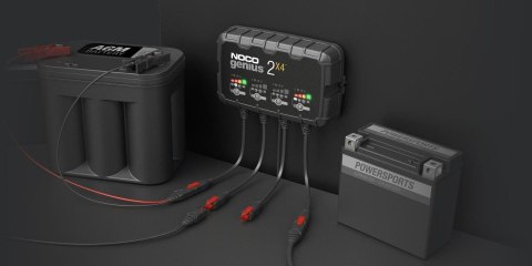 GENIUS2X4 8A 4-Bank Battery Charger