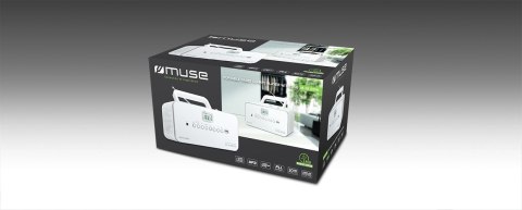 Radioodtwarzacz Muse M-28 RDW przenośne radio FM/CD/MP3/Jack/USB Biały