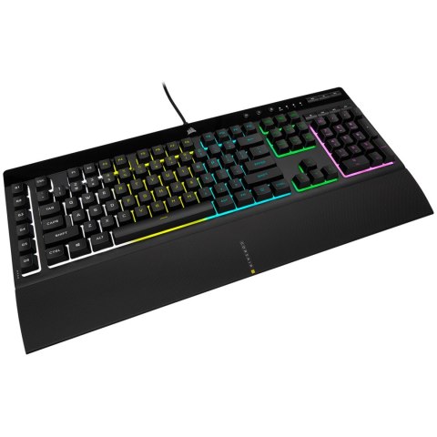 Corsair K55 RGB PRO klawiatura Gaming USB QWERTZ Niemiecki Czarny