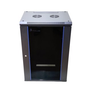 Extralink - szafka wisząca 19" 18U 600x450 Czarna