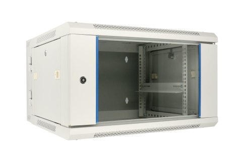 Extralink - szafka wisząca 19" 6U 600x600 AZH Szara