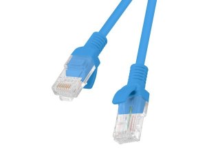 Patchcord UTP Lanberg PCU5-10CC-1000-B (RJ45 - RJ45 ; 10m; UTP; kat. 5e; kolor niebieski)