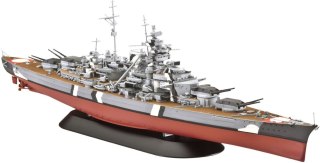 Revell Bismarck Model statku marynarki wojennej Zestaw montażowy 1:700