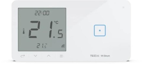 Przewodowy włącznik światła poj. z regulatorem pokojowym biały WSR-01MP Tech Sterowniki Przewodowy włącznik światła poj. z regulatorem pokojowym biały WSR-01MP Tech Sterowniki