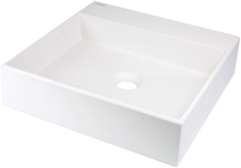 Umywalka granitowa nablatowa z miejscem na baterię - 400x400 mm Umywalka granitowa nablatowa z miejscem na baterię - 400x400 mm