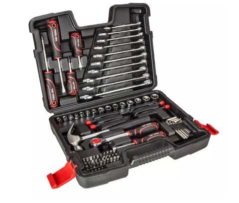 Zestaw narzędziowy Top Tools 1/4", 3/8", 73 sztuki Zestaw narzędziowy Top Tools 1/4", 3/8", 73 sztuki