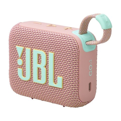 JBL GO 4 PINK głośnik przenośny Bluetooth różowy