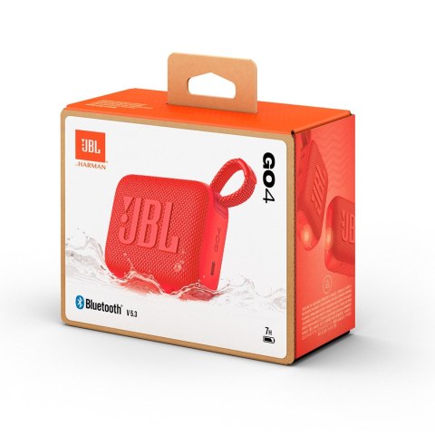 JBL GO 4 RED głośnik przenośny Bluetooth czerwony