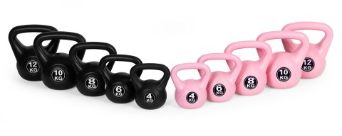 Kettlebell kettle 6 kg do ćwiczeń hantla kula odważnik obciążenie ciężar fitness różowy ModernHome Kettlebell kettle 6 kg do ćwiczeń hantla kula odważnik obciążenie ciężar fitness różowy ModernHome