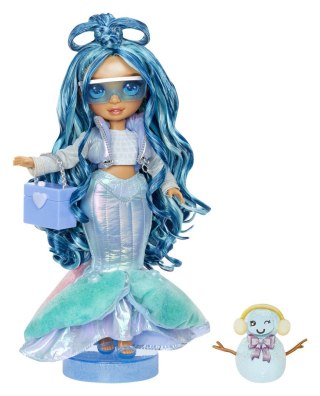 Rainbow High Winter Wonderland Doll- Skyler (Blue)