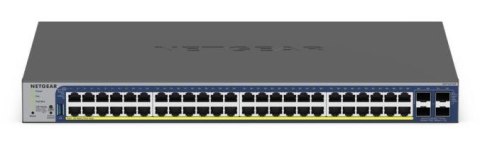 NETGEAR GS752TXP Zarządzany L2/L3/L4 10G Ethernet (100/1000/10000) Obsługa PoE Czarny