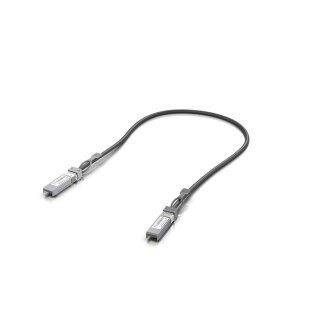 Ubiquiti UACC-DAC-SFP28-0.5M kabel InfiniBand / światłowodowy 0,5 m Czarny