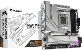 Płyta główna GIGABYTE B650M AORUS ELITE AX ICE (Socket AM5 /micro ATX)