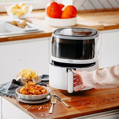 Camry CR 6313 Piekarnik Airfryer 12 programów 5 litrów Srebrny