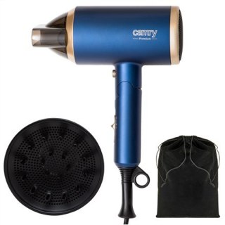 Camry | Hair Dryer | CR 2268 | 1800 W | Number of temperature settings 2 | Ionic function | Diffuser nozzle | Blue/Gold