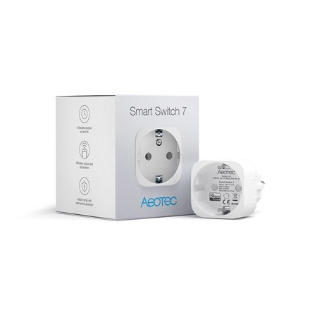 Aeotec Smart Switch 7 inteligentny korek 2300 W Dom Biały