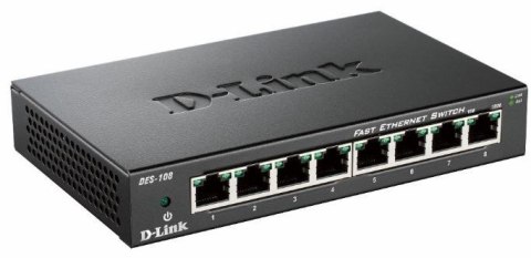 D-Link DES-108 Czarny