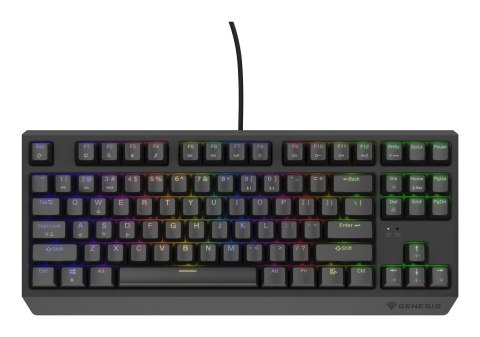 GENESIS Thor 230 TKL klawiatura Gaming USB QWERTY US English Czarny