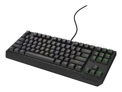 GENESIS Thor 230 TKL klawiatura Gaming USB QWERTY US English Czarny