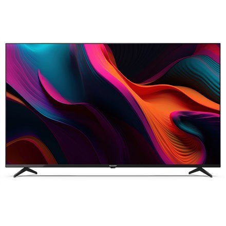 Sharp 55" 4K Ultra HD LED Google TV 139,7 cm (55") Smart TV Wi-Fi Czarny