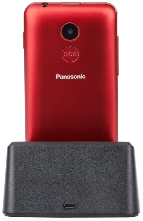 Telefon komórkowy Panasonic KX-TU155EXR Czerwony