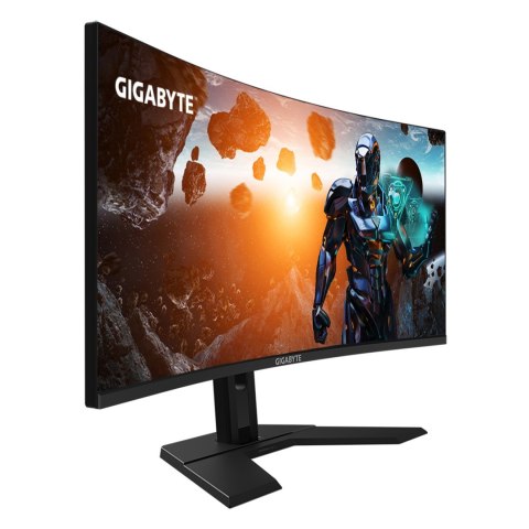 GIGABYTE GS34WQC LED display 86,4 cm (34") 3440 x 1440 px Wide Quad HD Czarny