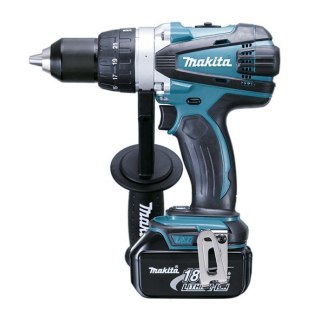 Makita DDF458RTJ wiertło 2,3 kg Czarny, Niebieski