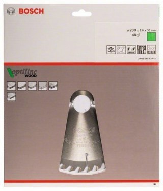 Bosch 2 608 640 629 ostrze do piły tarczowej 23 cm 1 szt.