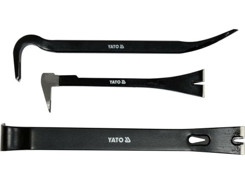 Yato YT-47303 łom/wyciągacz do gwoździ 3 szt. Yato YT-47303 łom/wyciągacz do gwoździ 3 szt.
