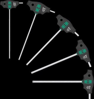 Zestaw wkrętaków profil HEX PLUS W 454/5 HF SHK SET 1, 5cz.