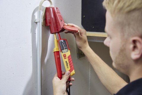 Wiha 45217 tester napięcia Czerwony, Żółty