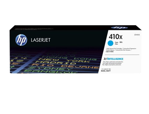 HP 410X oryginalny wkład z błękitnym tonerem LaserJet XL