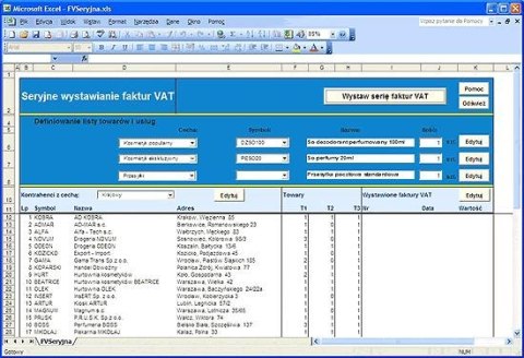 Program INSERT Sfera dla Subiekta GT