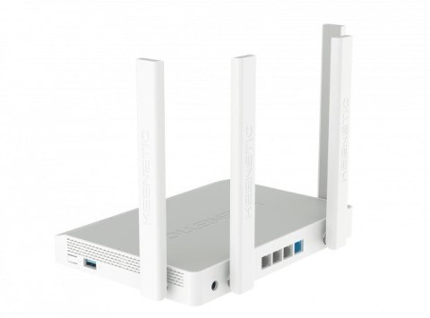 Keenetic KN-3810 router bezprzewodowy Gigabit Ethernet Dual-band (2.4 GHz/5 GHz) Biały