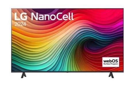 LG 75NANO82T3B Telewizor 190,5 cm (75") 4K Ultra HD Smart TV Wi-Fi Czarny