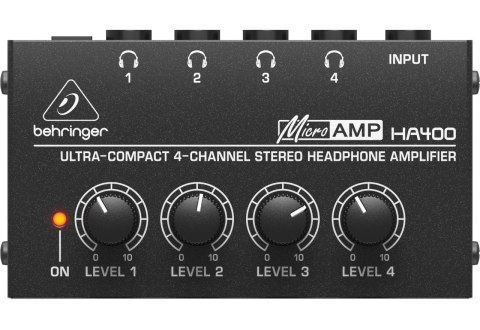 Behringer HA400 - Wzmacniacz słuchawkowy Behringer HA400 - Wzmacniacz słuchawkowy
