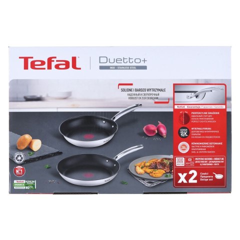 Zestaw 2 patelni TEFAL Duetto+ G732S255 24/28 cm