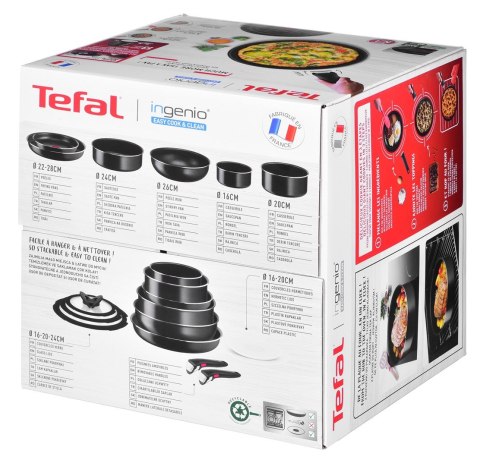 Zestaw garnków TEFAL Ingenio Easy Cook Clean 13ele.