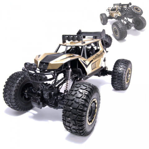 Samochód RC Rock Crawler 2.4GHz 1:8 51cm złoty