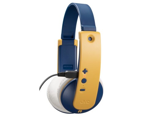 Słuchawki JVC HAKD10WYE (dla dzieci, nauszne, bluetooth, yellow/blue)