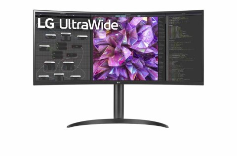 LG 34WQ75C-B monitor komputerowy 86,4 cm (34") 3440 x 1440 px Quad HD LCD Czarny