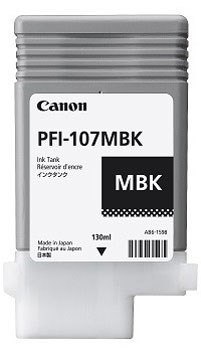 Canon PFI-107MBK Oryginalny Czarny matowy 1 szt.