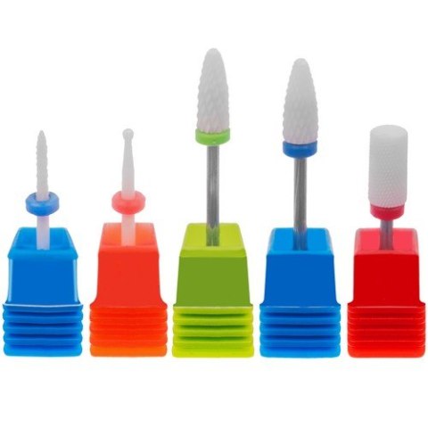 FREZY CERAMICZNE - ZESTAW 5SZT.