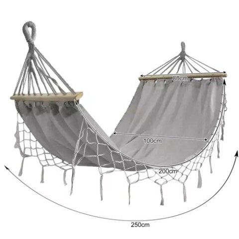 HAMAK OGRODOWY 200X100CM GARDLOV 21079