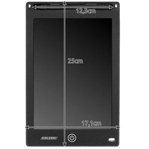 TABLET DO RYSOWANIA 10" CZARNY XL KRUZZEL 22455