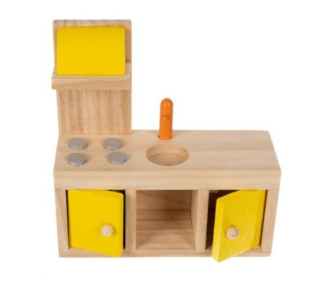 DOMEK DREWNIANY DLA LALEK - WILLA D11252