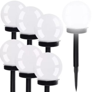 LAMPA OGRODOWA SOLARNA- KULA ZESTAW 6SZT. 23562